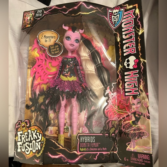 Monster High Freaky Fusion Bonita Femur Doll Hybrid NIB - Picture 1 of 2